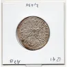 Douzain aux croissants Henri II  (1550 G) Poitiers pièce de monnaie royale