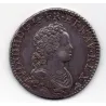 Demi-écu Vertugadin 1716 B Rouen Sup- Louis XV pièce de monnaie royale