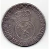 Demi-écu Vertugadin 1716 B Rouen Sup- Louis XV pièce de monnaie royale