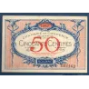 Roanne 50 centimes, TTB, 18.7.1917 Pirot 106.9 Billet de la chambre de commerce