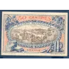Roanne 50 centimes, TTB, 18.7.1917 Pirot 106.9 Billet de la chambre de commerce