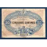 Roanne 50 centimes, TB, 4.10.1915 Pirot 106.7 Billet de la chambre de commerce