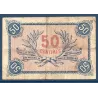 Roanne 50 centimes, TB, 4.10.1915 Pirot 106.7 Billet de la chambre de commerce