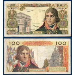 100 Nouveaux Francs Bonaparte, TB, 5.3.1959 Billet de la banque de France