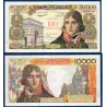100 Nouveaux francs / 10000 Francs Bonaparte, TTB, 30.10.1958 Billet de la banque de France
