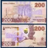 Zambie P.66, Neuf, Billet de 200 Kwacha 2024 pont Kazungula