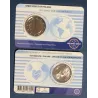 2 euro commémorative Finlande 2025 Coin Card Visites d'État pièce de monnaie €