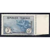 Timbre France Yvert No 155 Orphelin de la Guerre Noir et bleu neuf ** avec certificat