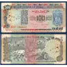 Inde P.86f, TB ecrit Billet de 100 Rupees 1990-1996 Asoka
