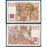 100 Francs Jeune Paysan, TB, 7.4.1949 Billet de la banque de France