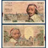 1000 Francs Richelieu, B, 7.1.1954 Billet de la banque de France