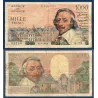 1000 Francs Richelieu, B, 1.9.1955 Billet de la banque de France