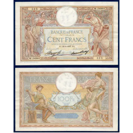 100 Francs LOM, TTB, 24.6.1937 Billet de la banque de France