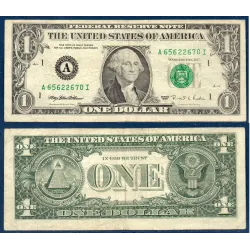 Etats Unis P.496a Boston, TB Billet de 1 Dollar 1995 série A