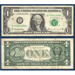 Etats Unis P.496a Richmond, TB Billet de 1 Dollar 1995 série E