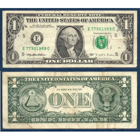 Etats Unis P.496a Richmond, TB Billet de 1 Dollar 1995 série E