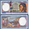 Afrique Centrale P.605Pa pour le Tchad, Billet de 10000 Francs CFA 1998