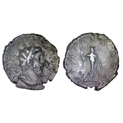 Antoninien de Postume (262), RIC 93 VIRTVS atelier Lyon