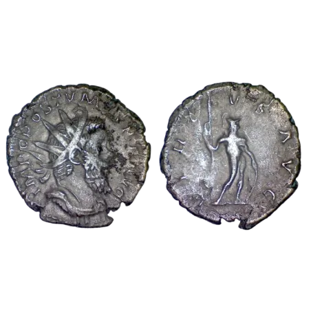 Antoninien de Postume (262), RIC 93 VIRTVS atelier Lyon