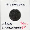 Allemagne 5 reichspfennig 1940 A, TTB KM 100 pièce de monnaie