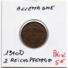 Allemagne 2 reichspfennig 1940 D, TTB KM 90 pièce de monnaie