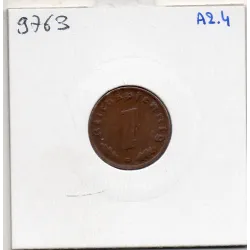 Allemagne 1 reichspfennig 1939 G, TB KM 89 pièce de monnaie