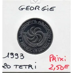 Georgie 20 tetri 1993 FDC, KM 80 cerf