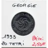 Georgie 20 tetri 1993 FDC, KM 80 cerf
