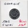 Georgie 5 thetri 1993 FDC, KM 78 Lion