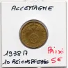 Allemagne 10 reichspfennig 1938 A, Sup KM 92 pièce de monnaie