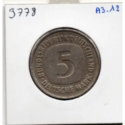 Allemagne RFA 5 deutsche mark 1975 F, TTB KM 140.1 pièce de monnaie