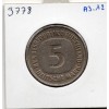 Allemagne RFA 5 deutsche mark 1975 F, TTB KM 140.1 pièce de monnaie
