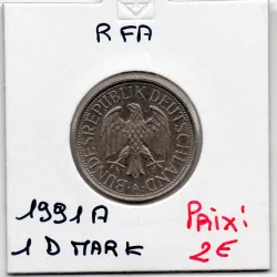 Allemagne RFA 1 deutsche mark 1991 A, Sup KM 110
