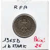 Allemagne RFA 1 deutsche mark 1965 D, Sup- KM 110