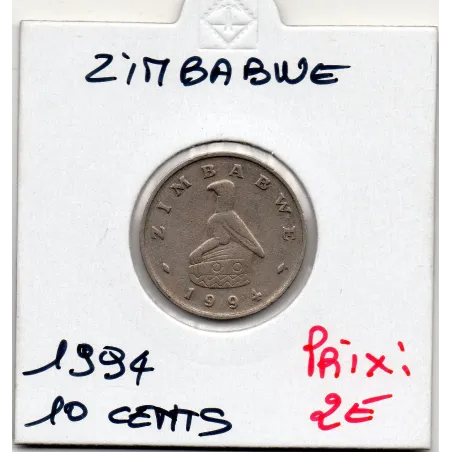 Zimbabwe 10 cents 1994 TTB+, KM 3 Baobab
