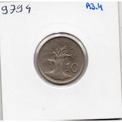 Zimbabwe 10 cents 1994 TTB+, KM 3 Baobab