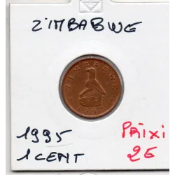 Zimbabwe 1 cent 1995 Sup, KM 1a pièces de monnaie