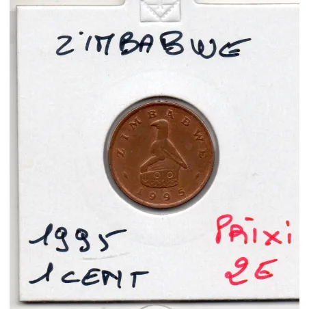 Zimbabwe 1 cent 1995 Sup, KM 1a pièces de monnaie