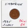Zimbabwe 1 cent 1995 Sup, KM 1a pièces de monnaie