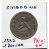 Zimbabwe 1 dollar 1997 Sup, KM 6 Monument national