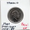 Monaco Rainier III 2 Francs 1981 Sup+, Gad 151 pièce de monnaie