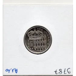 Monaco Rainier III 1/2 Franc 1982 Sup+, Gad 149 pièce de monnaie