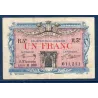 Toulon 1 franc, TB, 3.3.1919 Pirot 121.29 Billet de la chambre de commerce