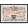 Toulon 1 franc, TB, 19.6.1916 Pirot 121.4 Billet de la chambre de commerce