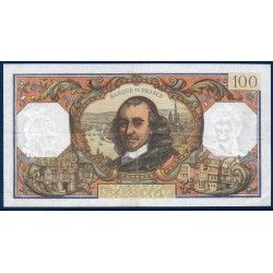 100 Francs Corneille TTB 3.10.1974 Billet de la banque de France