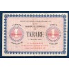 Tarare 1 franc, TTB-, 7.2.1920 Pirot 119.30 Billet de la chambre de commerce