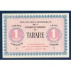 Tarare 1 franc, Neuf, ND Pirot 119.8 Billet de la chambre de commerce