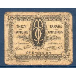 Tarare 5 centimes, TB, ND Pirot 119.38 Billet de la chambre de commerce
