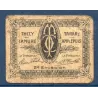 Tarare 5 centimes, TB, ND Pirot 119.38 Billet de la chambre de commerce