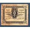 Tarare 5 centimes, TB, ND Pirot 119.35 Billet de la chambre de commerce